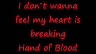 Bullet for my Valentine Hand of Blood lyrics