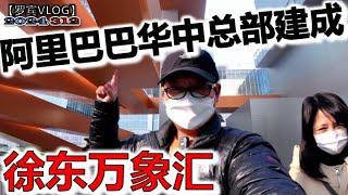 马云重现江湖，建设4年的阿里巴巴华中武汉总部完工开业，带老婆逛徐东万象汇【罗宾VLOG】