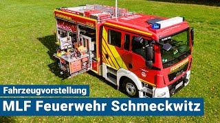 Mittleres Löschfahrzeug MLF der Feuerwehr Schmeckwitz