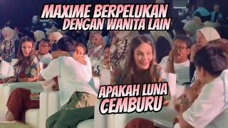 APA YANG TERJADI?, Luna Maya di cuekin Maxime, berpelukan dengan wanita lain 