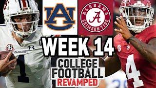 Auburn at Alabama - Week 14 Simulation (2024 Rosters for NCAA 14)