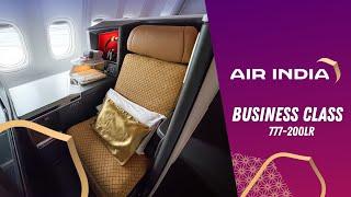 Air India 777-200LR Business Class New York JFK to Mumbai | Aviation Geeks