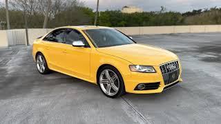 2011 Audi S4 Imola Yellow Walkaround