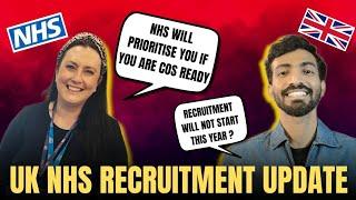 UK NHS recruitment update for nurses | UK NHS jobs opportunities for internationally trained nurses