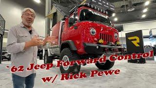 `62 Jeep FC 170 (Forward Control) w/ Rick Pewe at the 20230 SEMA Show