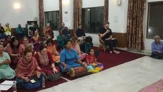 Sahaja yoga Bhajan at Evening Meditation Session Sahaja Yoga Health & Research Centre Greater Noida