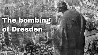 13th February 1945: Allied bombing of Dresden begins during the final months of World War II