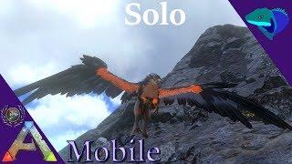 SOLO GRIFFIN TAMING WITH A TRAP! EASIEST TAME EVER! Solo ARK: Mobile [S1:E24]