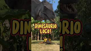 El dinosaurio loco! #comedia #dinosaurios #drama #humor #aventura #trex  #jurasic #tiranossaurorex