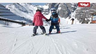 Skiurlaub mit Kindern im Skigebiet Tirol, Österreich 
