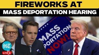 US News LIVE | US Senators Heated Debate Over Trump's Mass Deportation Plan | illegal Immigration