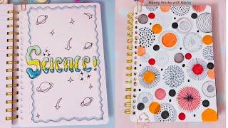 Beautiful notebook decoration ideas / Front Page Decoration / Book Cover Design