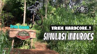 A race simulation of Indurocs Trek 11 Sukawana Bikepark | MTB BANDUNG | Old SS1+SS2+SS3 Samili Drop