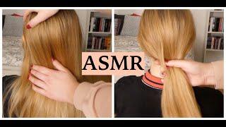 ASMR WHISPERED HAIR PLAY (Brushing, Spraying & Random Rambling/Positive Affirmations For Relaxation)