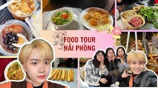 [Vlog#23] FOOD TOUR HẢI PHÒNG CÙNG NGƯỜI HẢI PHÒNG || Thưdna