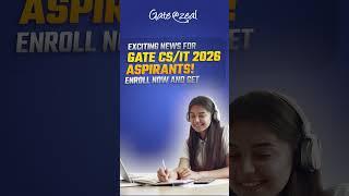 GATE CS/IT 2026 Aspirants | 2 Months Free Preparation Offer! Don't Miss Out!