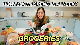 What I Spend For My GROCERIES Living In Canada  | Family of Two