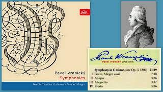 Pavel Vranický (Paul Wranitzki): Symphony in C minor, sine Op., Bohumil Gregor