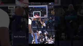 Jokic casual Almost Full-court pass lob to Aaron Gordon  #nbatoday