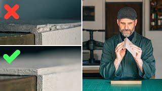 How to Score Bookbinding Boards