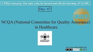 CPHQ exam prep | NCQA (National Committee for Quality Assurance) in Healthcare |