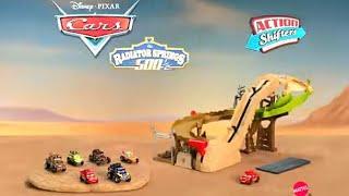 Disney Pixar Cars Radiator Springs 500 1/2 Playset Ad (ACTION SHIFTERS)