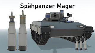Light Tank Concept/ 105mm Autoloader Mechanism