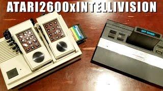 ATARI 2600 vs INTELLIVISION competitive review by Classic Game Room