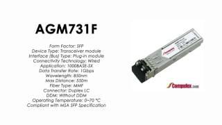 AGM731F  |  Netgear Compatible 1000BASE-SX 850nm 550m SFP