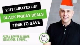 Curated List Of The Best WordPress Black Friday & Cyber Monday Deals - Now Is The Time To Save