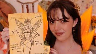 ASMR Designing Your Fairy Clothes ‍️🪡 (measuring you, pampering, personal attention, fabric)