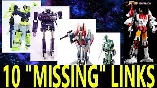 TOP TEN MISSING LINK FIGURES NEEDED PLUS A FANSTOYS SUPERION QUESTION!