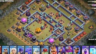 clash of clans disappearing dilemma attack kaise kare / coc best attack | gaming duniya