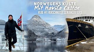 The Norwegian Mail Ship Route with Havila Castor - Vlog #1: Wintertime in Bergen and Geiranger