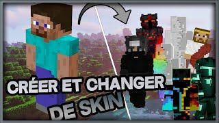 COMMENT CREER ET CHANGER DE SKIN MINECRAFT