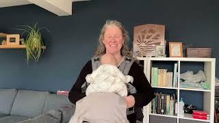 How to Use Your Nuna Cudl Baby Carrier With Your Newborn Baby.