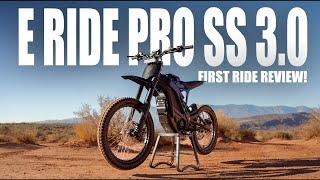 E Ride Pro SS 3 0 First Ride Review