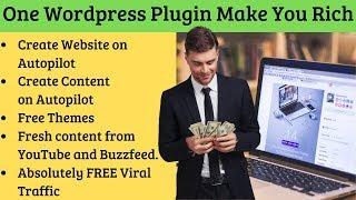 Create Content on Autopilot and Get FREE Unlimited Viral Traffic | Auto content Plugin