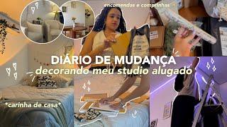 DIÁRIO DE MUDANÇA #8 | decorando meu ape alugado 