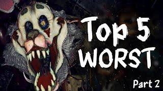 Top 5 WORST FNaF Fangames PART 2