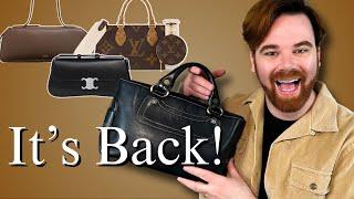 This Designer Trend is HUGE  East West Bags  Louis Vuitton | Celine | Saint Laurent