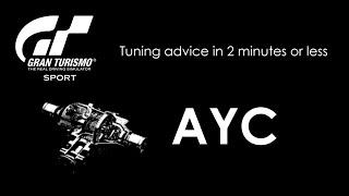 Tuning Advice in Two Minutes or Less -  Active Yaw Control