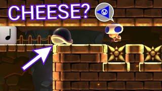 I Had to BIG-BRAIN CHEESE This Incredibly Difficult Level — Mario Maker 2 Super Expert (No-Skips)