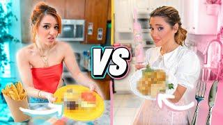 Cooking for our Boyfriends Challenge! SISTER vs SISTER