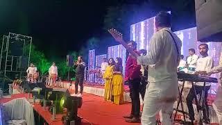 dandiya night live in rajkot- kirtidan gadhvi, Ganesh Deva Karu tari seva