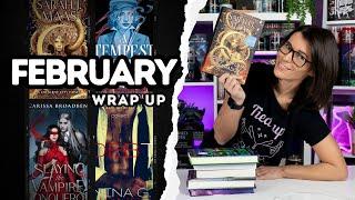 February Wrap Up (2024) // Fantasy Romance Reads & Dark Romance Obsessions 