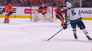 Kulikov scores first goal with Jets, rips nasty wrister