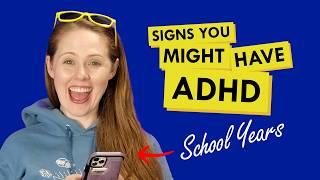 Tell Me You Have ADHD Without Telling Me You Have ADHD - The Signs From School Years