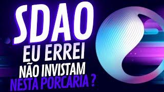 SDAO SERÁ QUE ACABOU ? ANÁLISE PERSPECTIVA SINGULARITY DAO