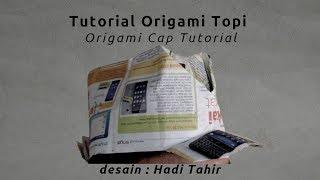 How To Fold a Newspaper Hat (Origami Tutorial) (Hadi Tahir)